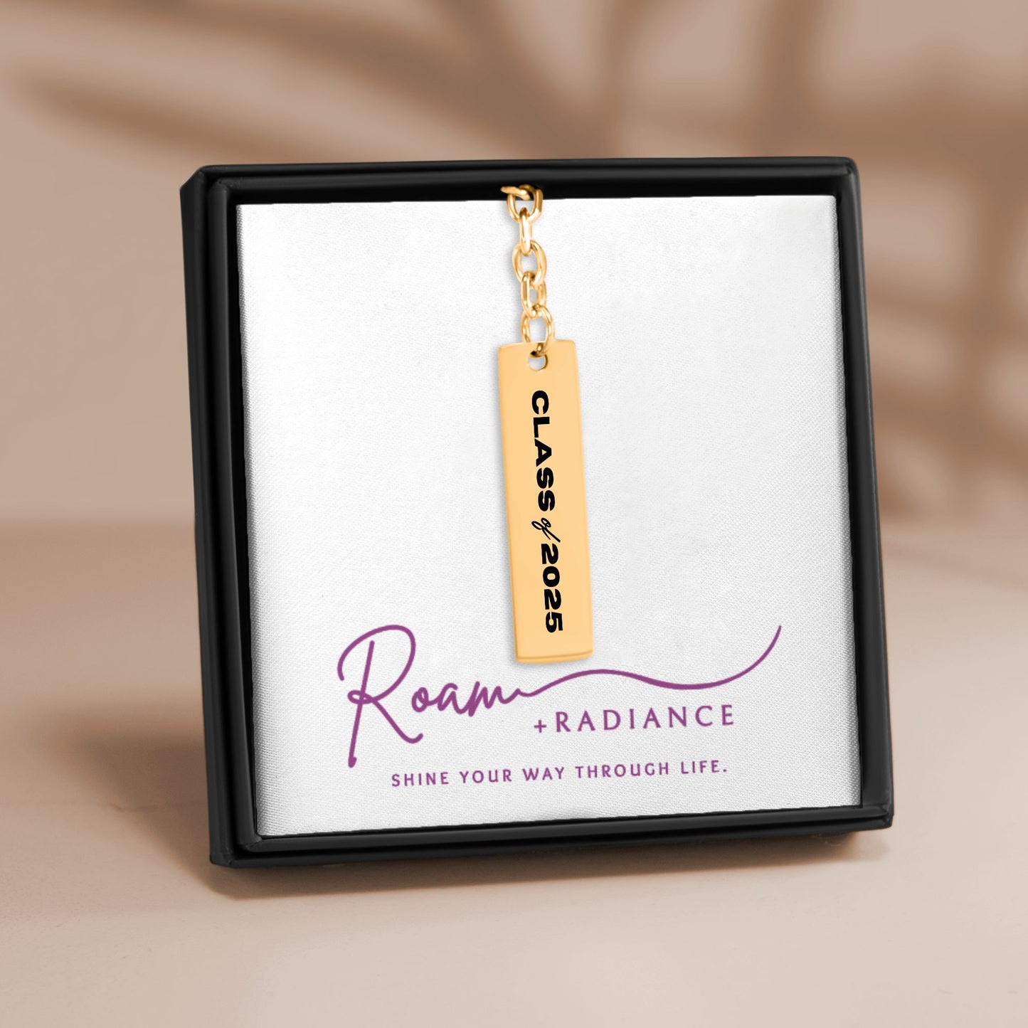 Class of 2025 - Vertical Bar Keychain