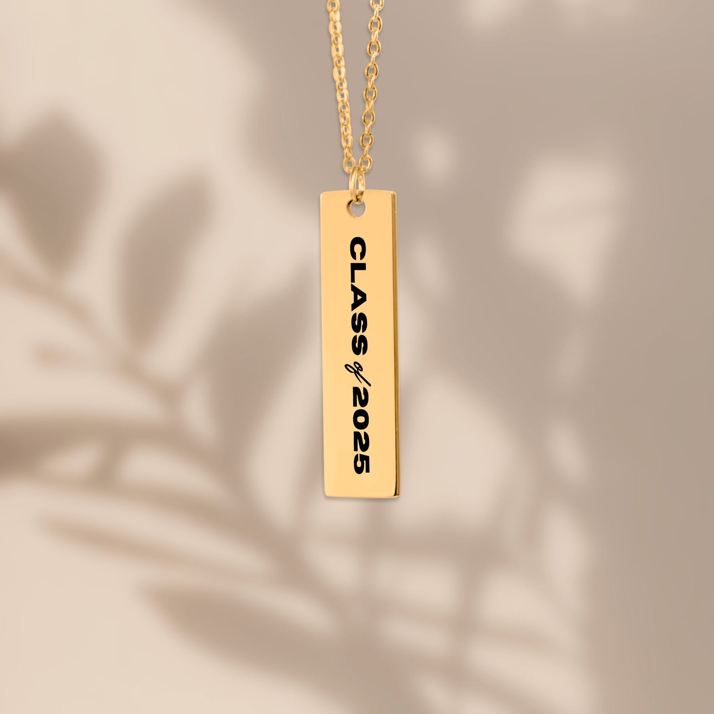 Class of 2025 - Vertical Bar Necklace