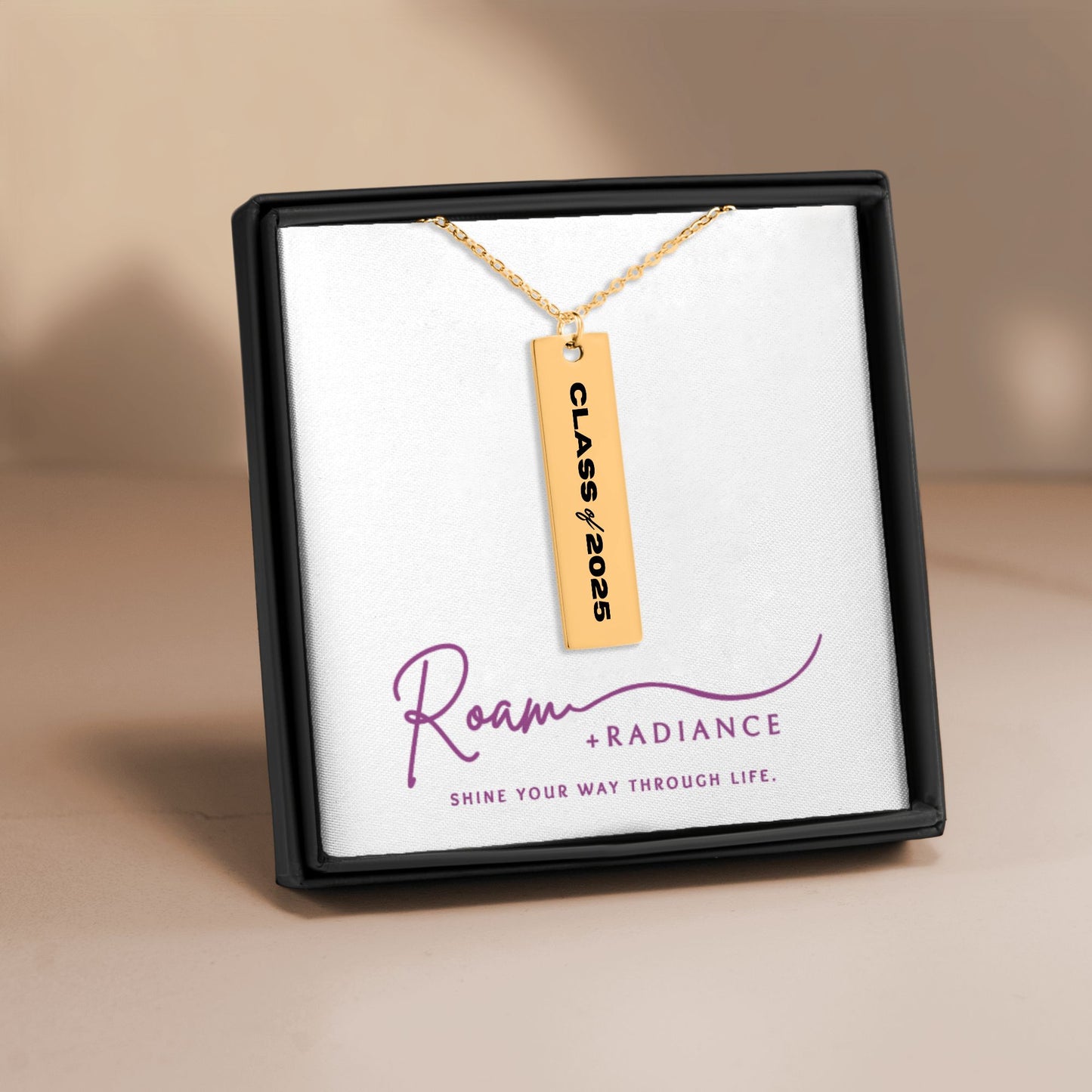 Class of 2025 - Vertical Bar Necklace