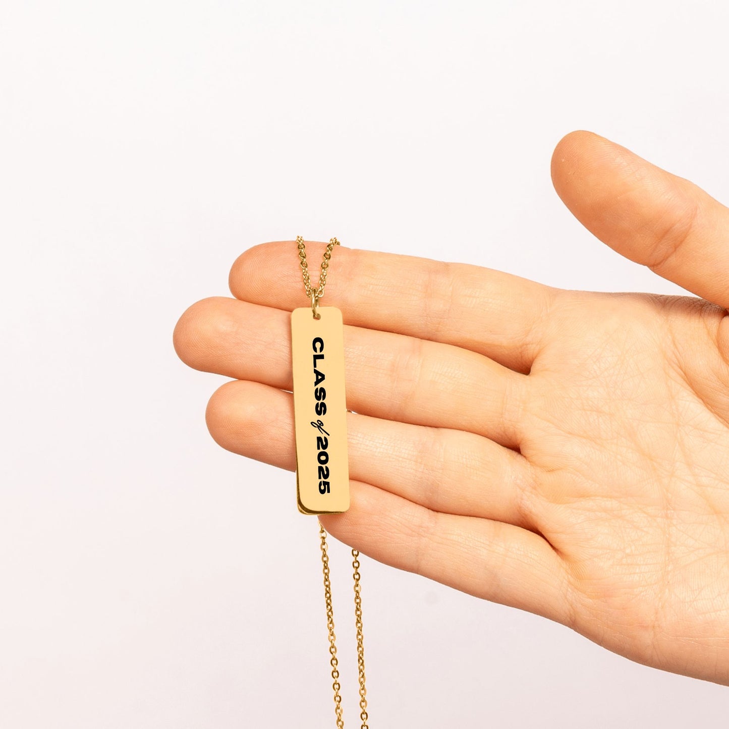 Class of 2025 - Vertical Bar Necklace