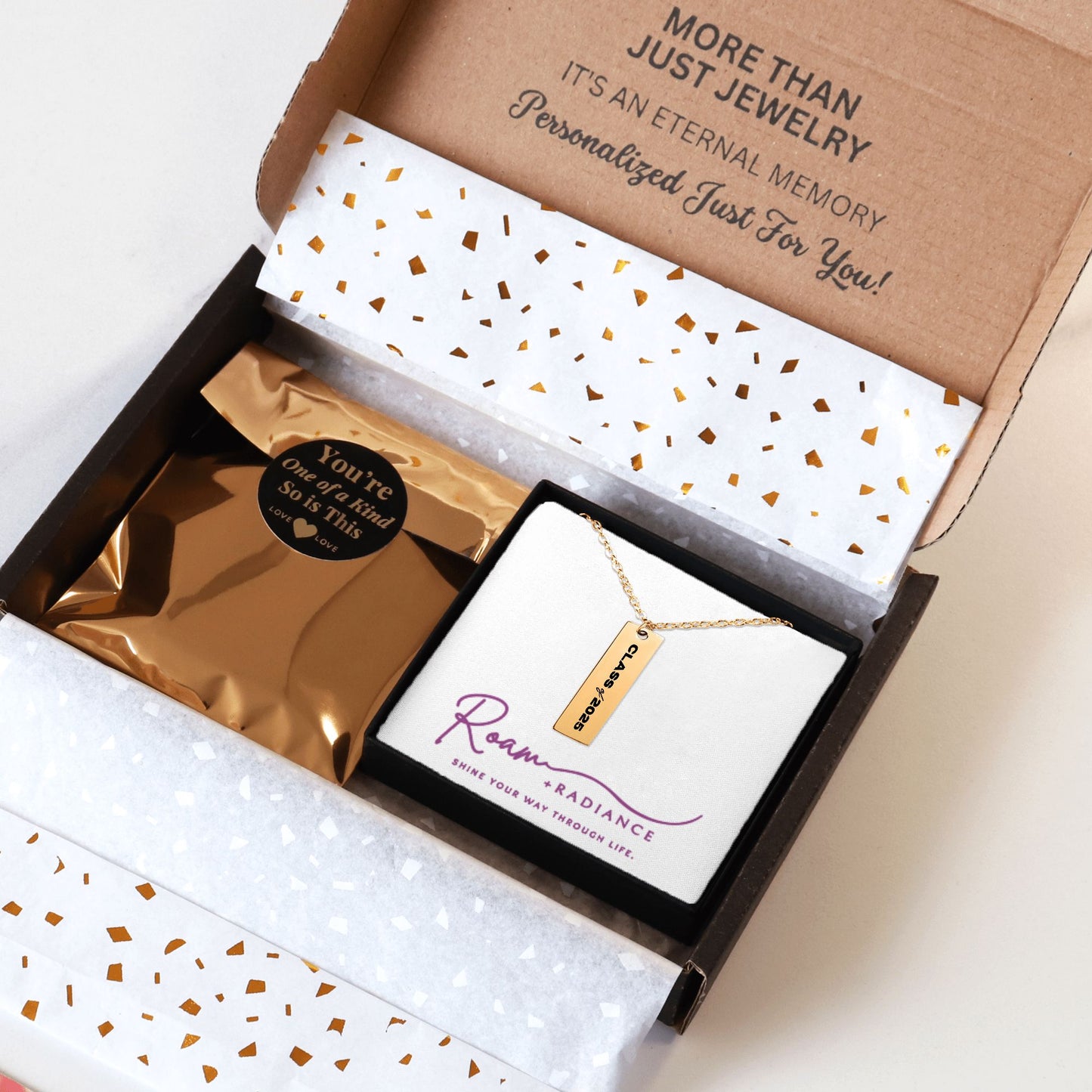 Class of 2025 - Vertical Bar Necklace