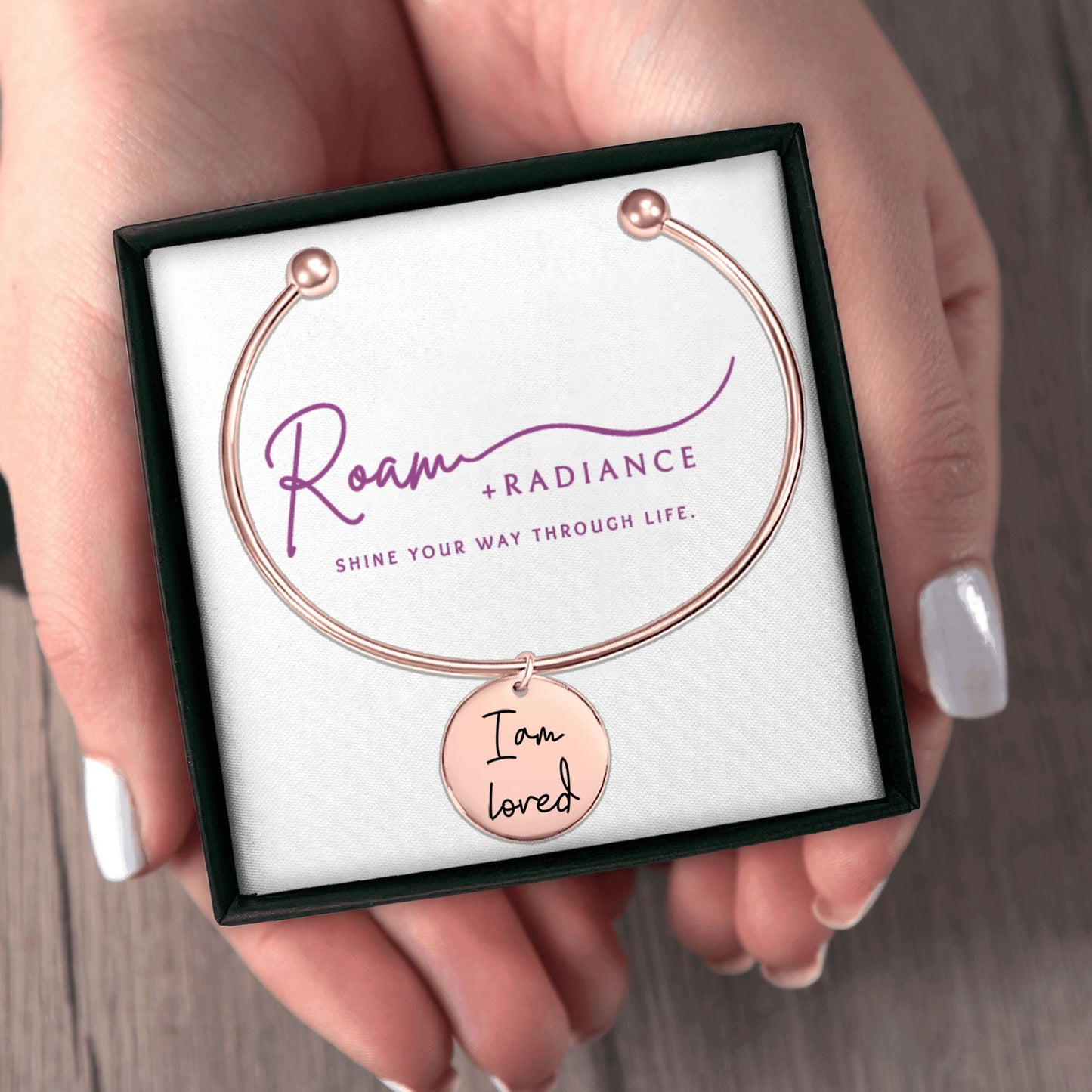 I am Loved - Coin Bangle