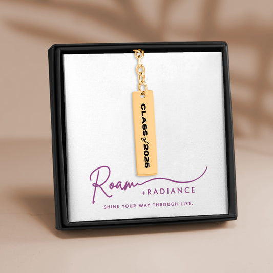 Class of 2025 - Vertical Bar Keychain