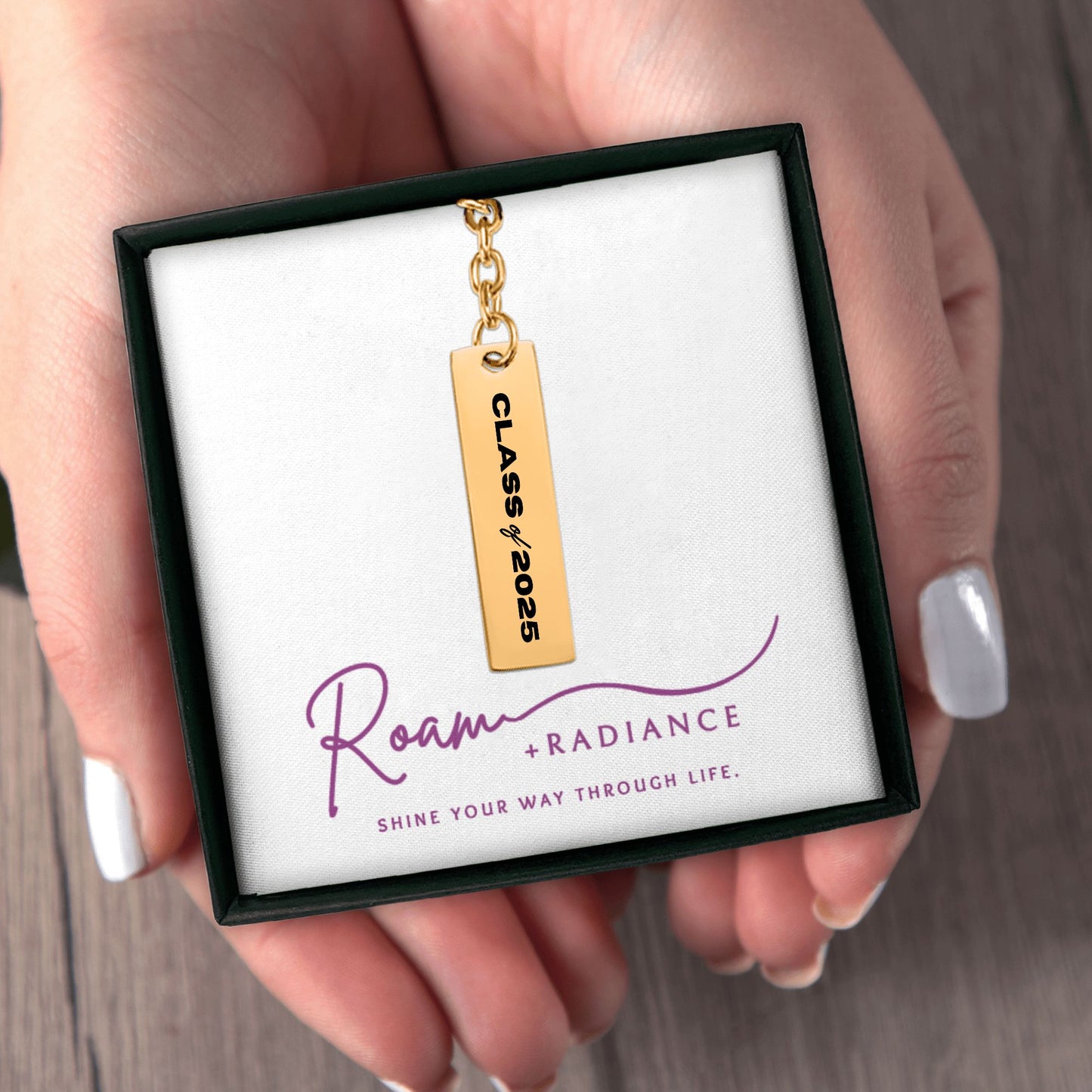 Class of 2025 - Vertical Bar Keychain