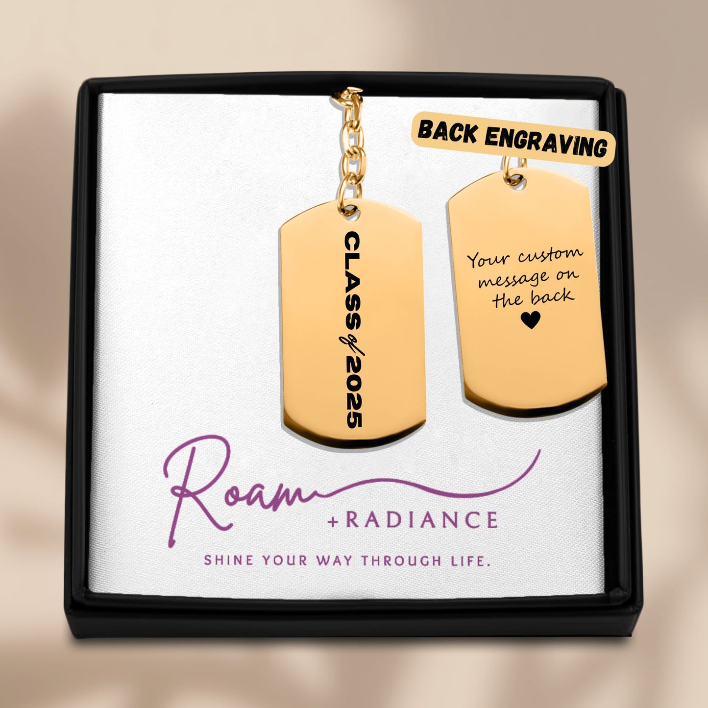 Class of 2025 - Tag Keychain