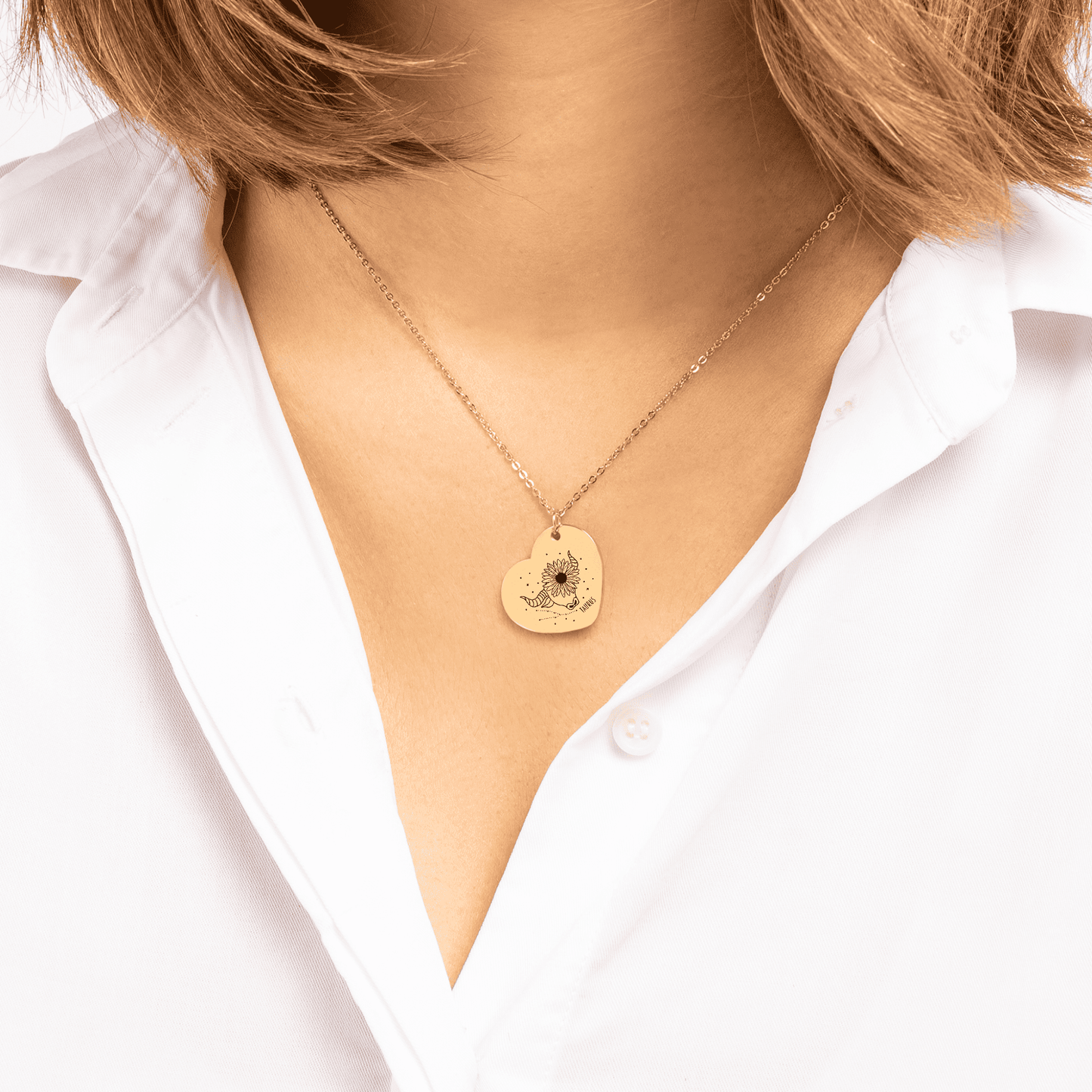 Taurus Zodiac Sign Necklace